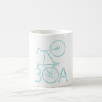 Watercolor 30A with Bike Mug