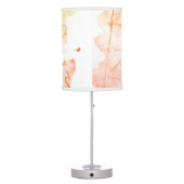 watercolor abstract background table lamp (Back)