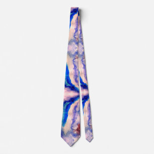 Watercolor Abstract I Neck Tie