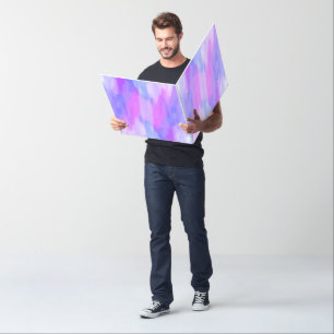 Watercolor Abstract Texture in Pastel Colors Card