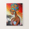 Watercolor - African Princess - Choose Size