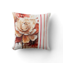 Watercolor, Almofada 40,6 cm x 40,6 cm, Poliéster