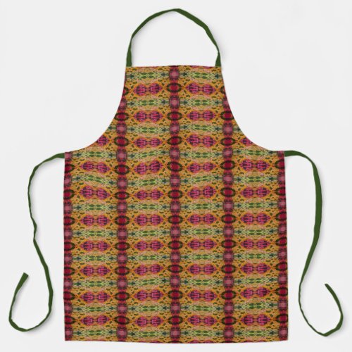 Watercolor And Ink Abstract Expressionism Art Apron