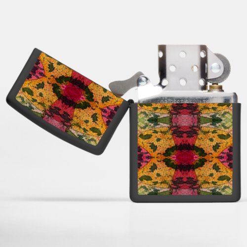 Watercolor And Ink Abstract Expressionism Art Zippo Lighter