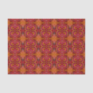 Watercolor And Ink Pretty Pattern Art Abstract Tissue Paper