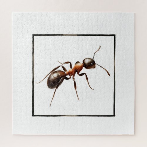 Watercolor Ant AREF292 _ Watercolor Jigsaw Puzzle