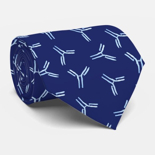 Watercolor Antibodies Neck Tie