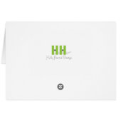 Watercolor Apple Cards (Back Horizontal)