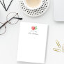Watercolor Apple | Personalized Teacher Post-it Notes