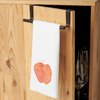 Watercolor Apple Towel