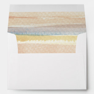 Watercolor art background, texture envelope