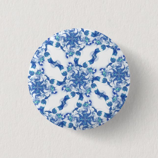Watercolor art button (Front)