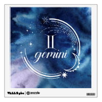 Watercolor Astrology - Gemini