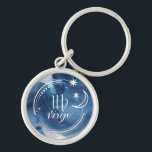 Watercolor Astrology - Virgo Keychain<br><div class="desc">Watercolor Virgo by Grace Popp</div>