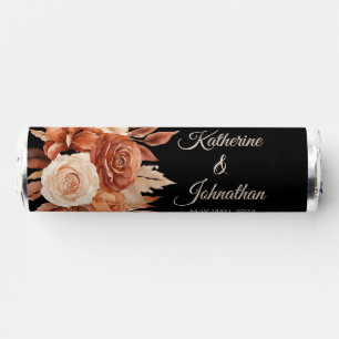 Watercolor Autumn Elegance-Wedding favors- Breath Savers® Mints