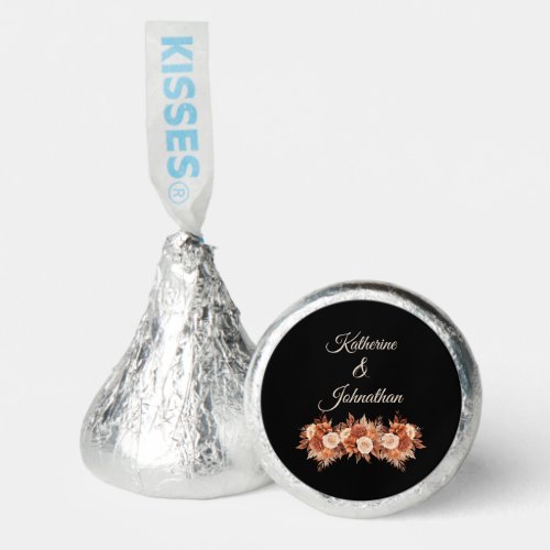 Watercolor Autumn Elegance_Wedding Favors_ Hersheys Kisses