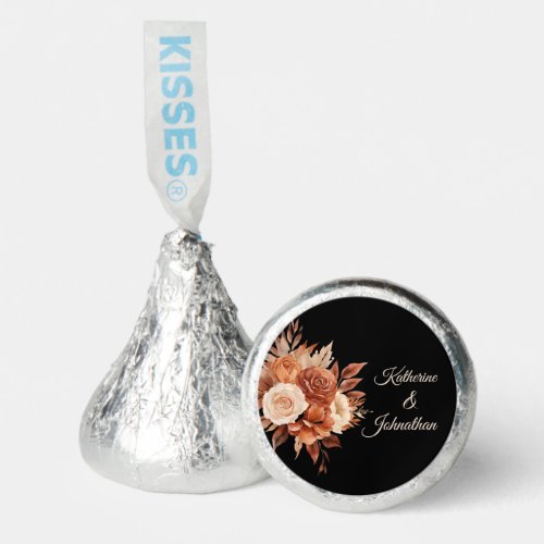 Watercolor Autumn Elegance_Wedding Favors_ Hersheys Kisses