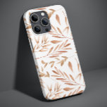 Watercolor Autumn Leaves iPhone XR Case<br><div class="desc">This design features a pattern of watercolor Autumn leaves on a white background. Designed for you by Evco Studio www.zazzle.com/store/evcostudio
 #floral #flowers #botanical #leaves #autumn #thanksgiving #holidays #seasonal #winter #foliage #girly #elegant #stylish #modern #pattern #custom #electronics #iPhone #phone #phonecases #cases #iphonecases #bestselling #bestseller #design #designer #trending #stylish #fashionable #popular</div>