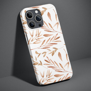 Watercolor Autumn Leaves iPhone XR Case