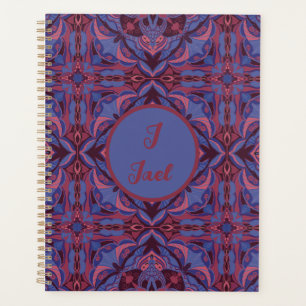 Watercolor Azulejo Vintage Spanish Personalized Planner