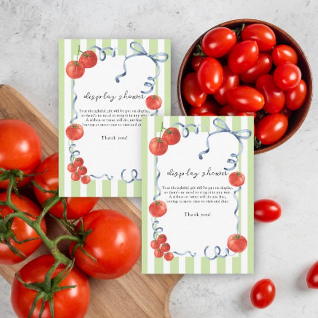 Watercolor baby shower - display shower enclosure card (Creator Uploaded)