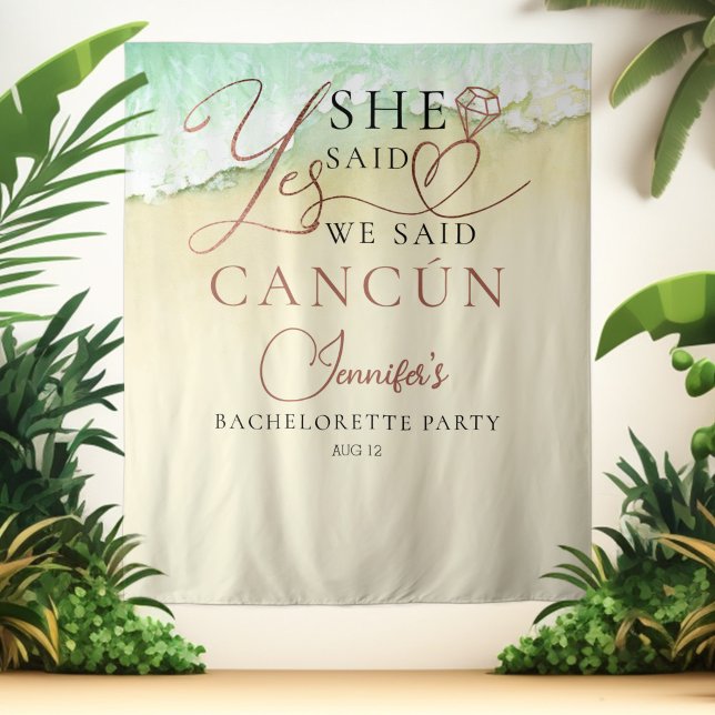 Watercolor Backdrops | Beach Bachelorette Party  (Creator Uploaded)