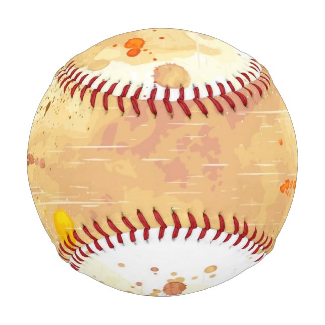watercolor background baseball (Front)