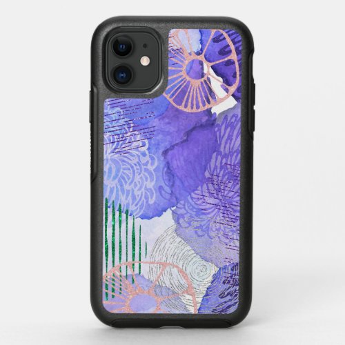 Watercolor Background OtterBox Symmetry iPhone 11 Case