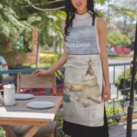 Personalized Watercolor Artist Apron