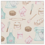 Watercolor Baking on Sand Fabric