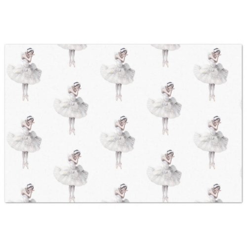 Watercolor Ballerina Series Design 18 Tissue Paper