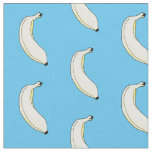 watercolor banana fabric