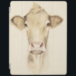 Watercolor Barn Animals | Cow iPad Smart Cover<br><div class="desc">Watercolor Barn Animals | Cow  Artist: Grace Popp</div>