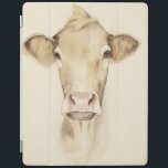 Watercolor Barn Animals | Cow iPad Smart Cover<br><div class="desc">Watercolor Barn Animals | Cow  Artist: Grace Popp</div>
