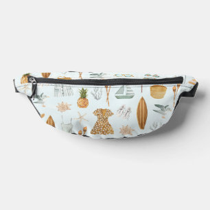 Watercolor Beach Bachelorette Party Weekend Fanny Pack