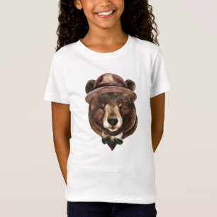 Watercolor Bear Fashion T-Shirt