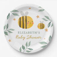 Watercolor Bee Honey Sweet Baby Shower Napkins