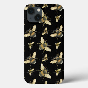 Watercolor Bee iPhone case