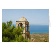 Watercolor bell tower (Front Horizontal)