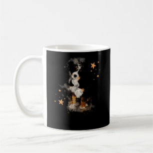 Watercolor Bernedoodle Mom Doodle Coffee Mug