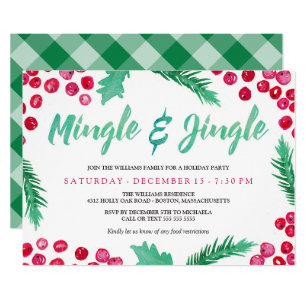 christmas invitations zazzle