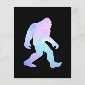 Watercolor Bigfoot
