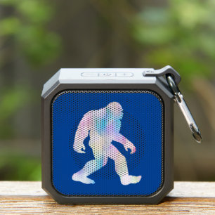 Watercolor Bigfoot Bluetooth Speaker