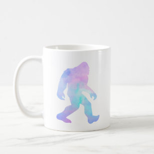 Watercolor Bigfoot       Coffee Mug