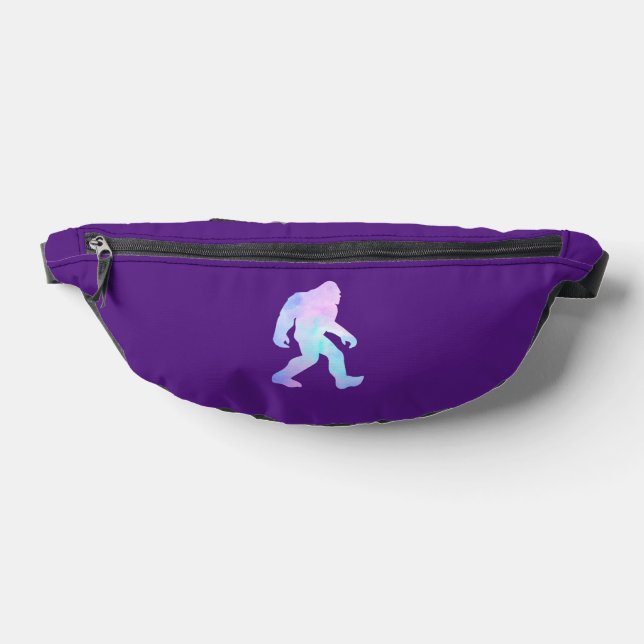 Watercolor Bigfoot    Fanny Pack (Lay Down)