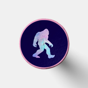 Watercolor Bigfoot Golf Tees