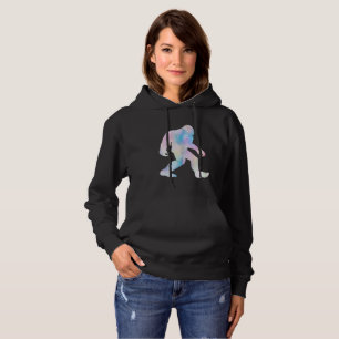 Watercolor Bigfoot Hoodie