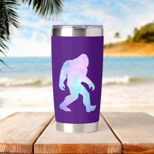 Watercolor Bigfoot Insulated Tumbler