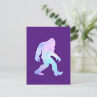 Watercolor Bigfoot      