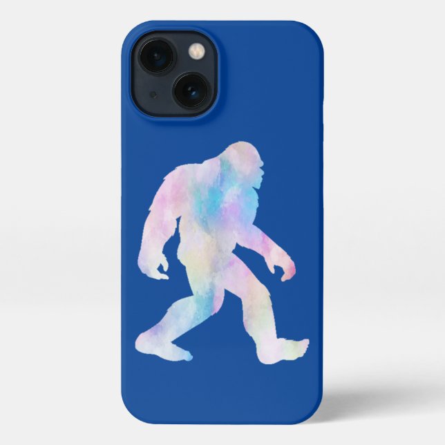 Watercolor Bigfoot       iPhone Case (Back)